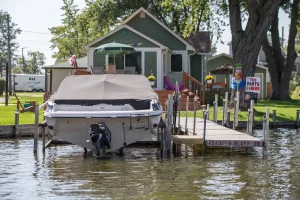 Boat lifts for lake communities